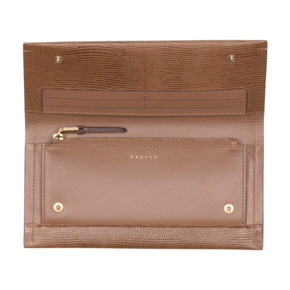 RADLEY LONDON Leather Oak Street Faux Lizard Large Flapover Wallet - Picture 3 of 3